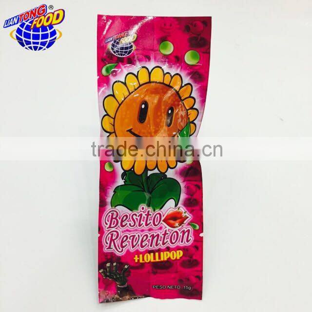 15g Plants V.S. Zombies magic popping candy(with lollipop)