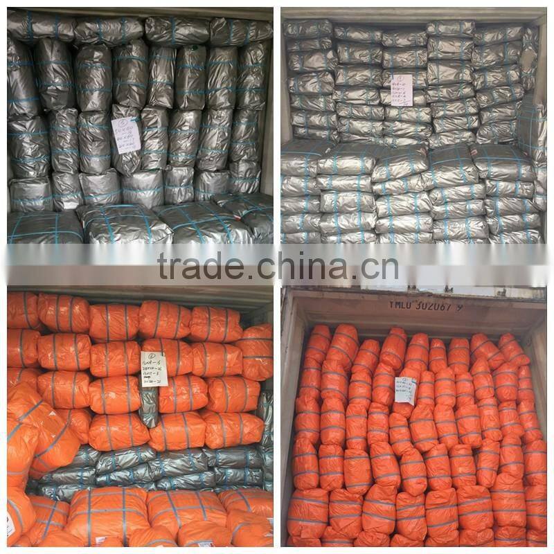 strong tear strength black fiber plastic tarpaulin for UN shelter
