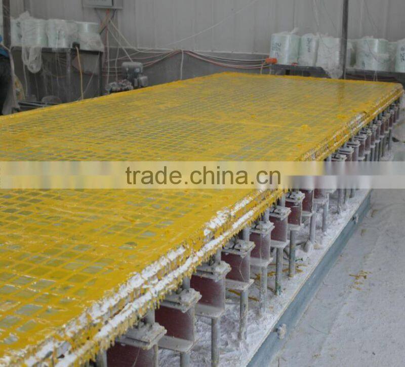 Excellent Corrosion Resistant GRP Composite Plastic Grating For Oil Gas Industry