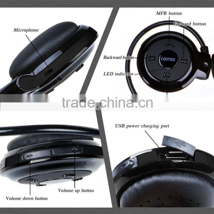 OEM sport relax safety cheapest stereo mini wireless bluetooth headset