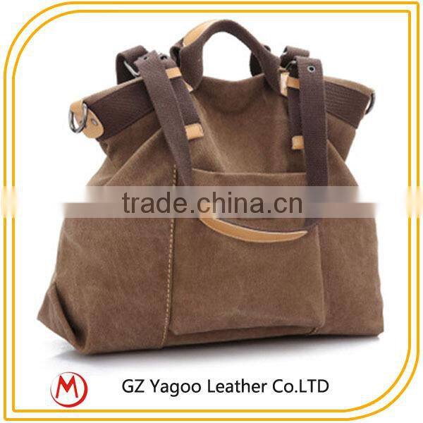 Exported Canvas Big Size Promotion Tote Bag for shopping