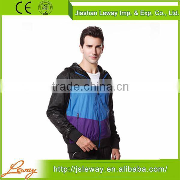 Custom waterproof windbreaker jacket for outdoor
