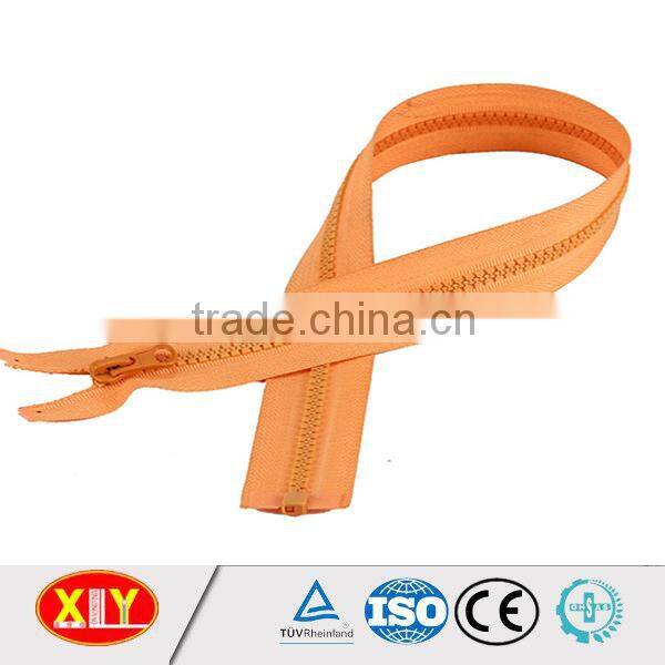 2015 hot sale #5 open end auto lock polyester tape plastic zipper