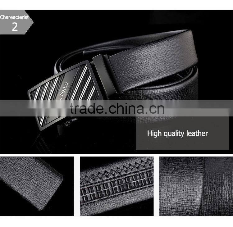 men cow black patent leather belt without the buckle