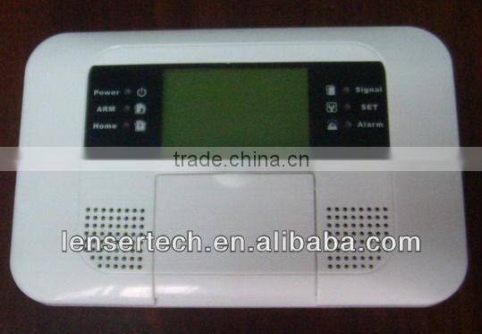 New Quad-band LCD Security System for Home Intruder Alarm
