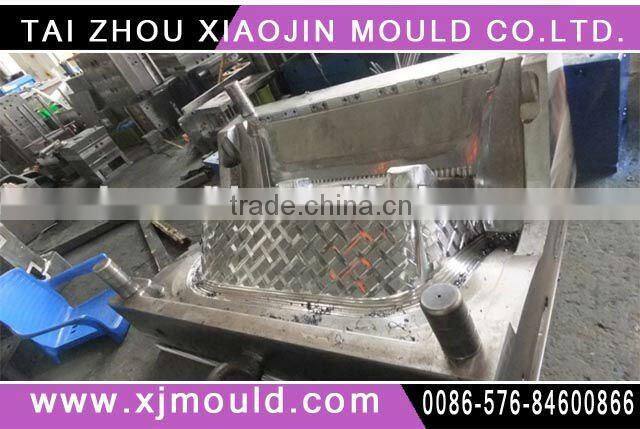 plastic traffic barrier custom made steel mould manufacturing