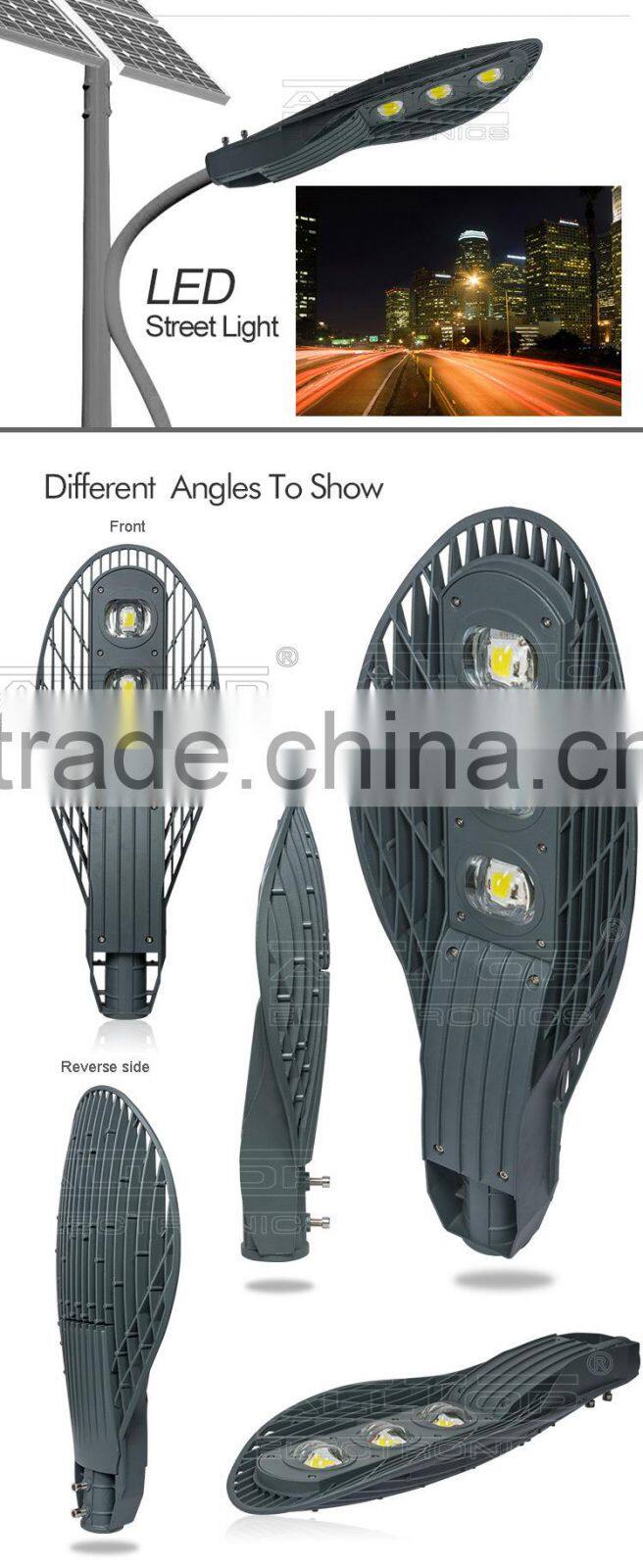 5 Year warranty IP67 Waterproof bridgelux cob 150w ce led street light