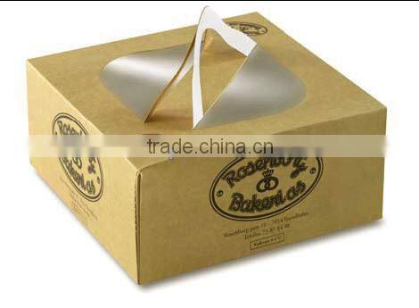 eco-friendly full color printing cake box