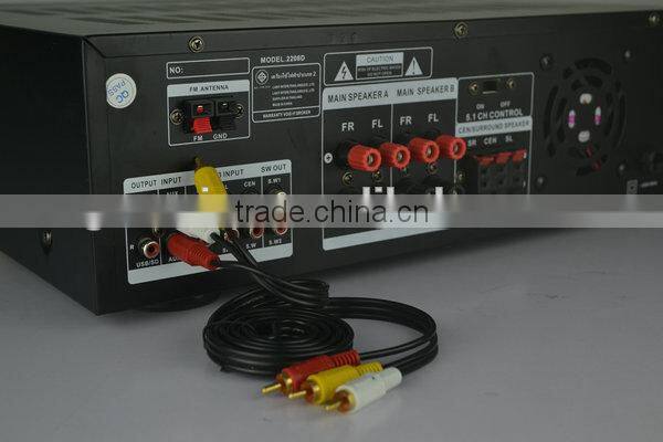 amplificator audio SASION 600W 5.1 channels audio amplifier enclosure power amplifier