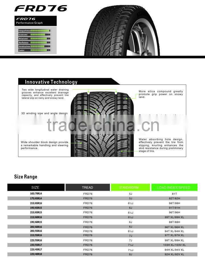 FARROAD winter car tyre FRD76