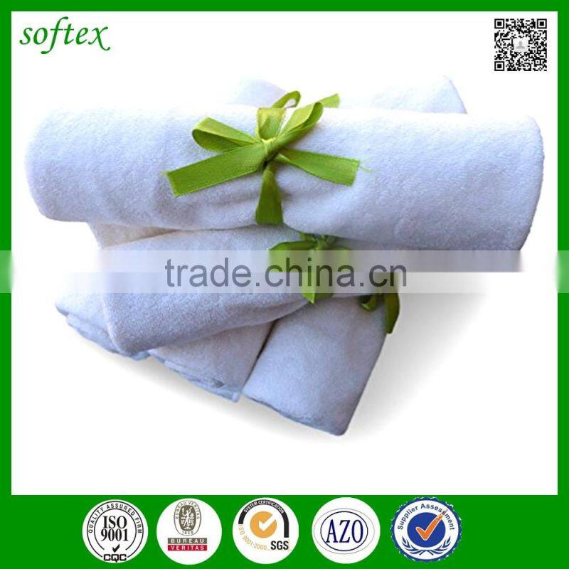 Organic Soft Reusable Antibacterial bamboo washcloths manufacturer