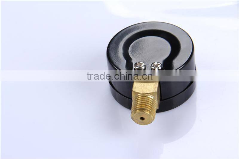 Normal Pressure Gauge Durable Light Weight Easy To Read Clear Mini Pressure Gauge