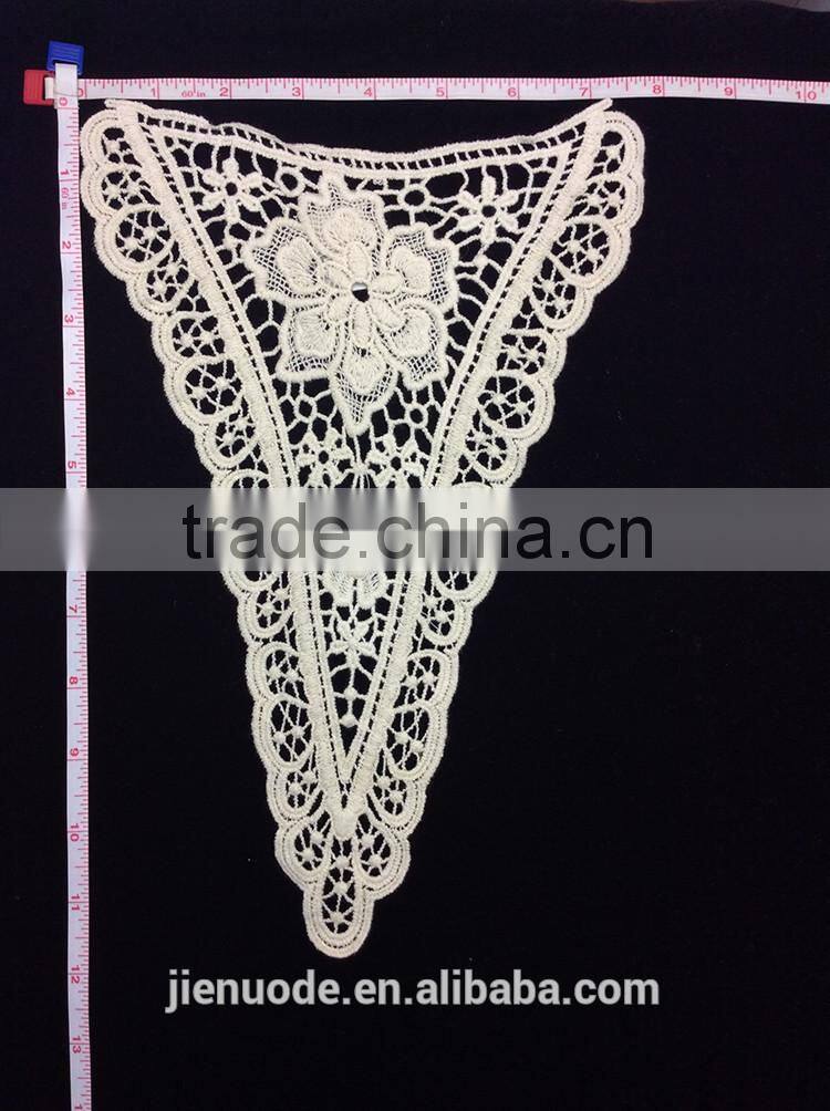 Hot Sell High-end Eco-Friendly 100% Cotton Design Collar Lace