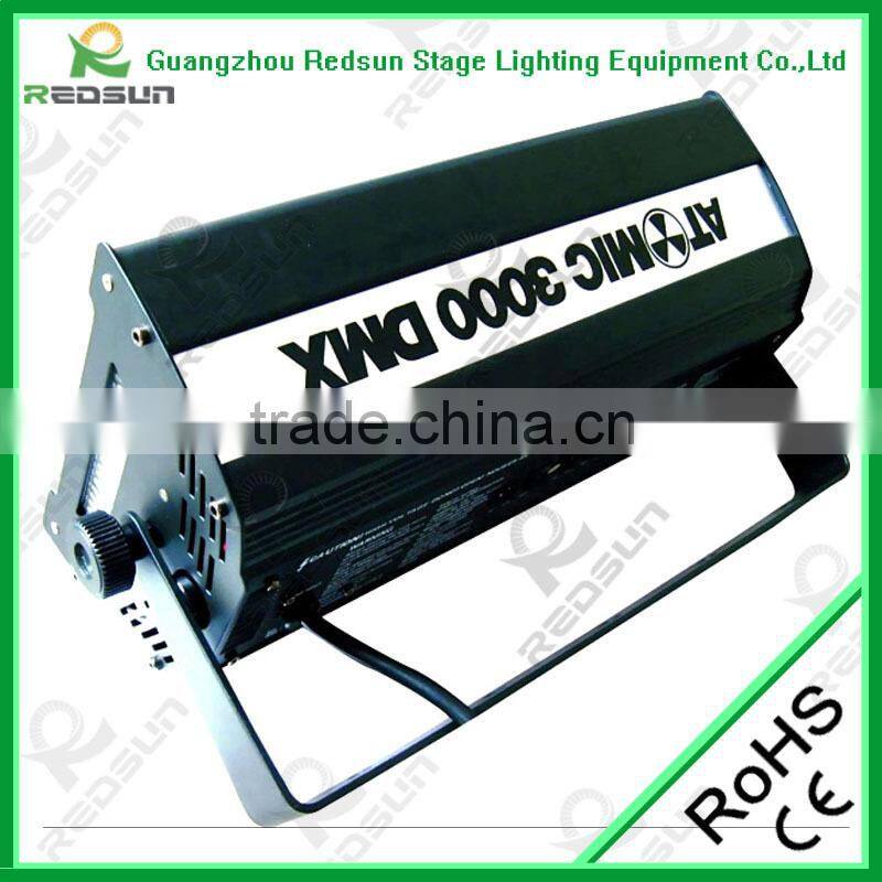 Lowest price!!!Super brightness 3000W Dimmer Strobe Light/Stage strobe warning led tube light IP 65 Concert Dance hall
