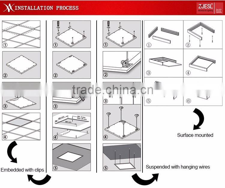 led panel light 60 60 40w 2x2 2700-6500k AC220-240V