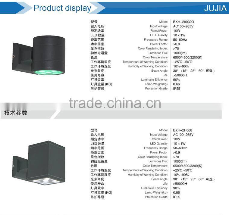ip65 COB led wall light wall mount led light led wall light outdoor lighting