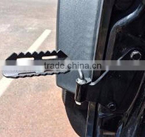 A Pair of Foot Pegs For 2007-2016 Jeep Wrangler JK & Unlimited Black