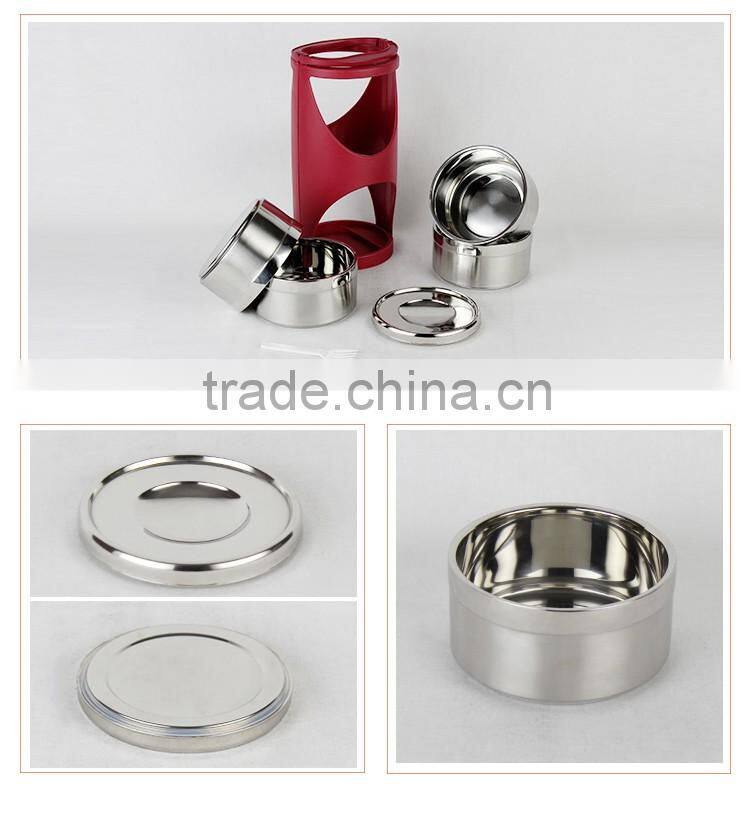 handle large capacity food warmer stainless steel food lunch carrier/food container