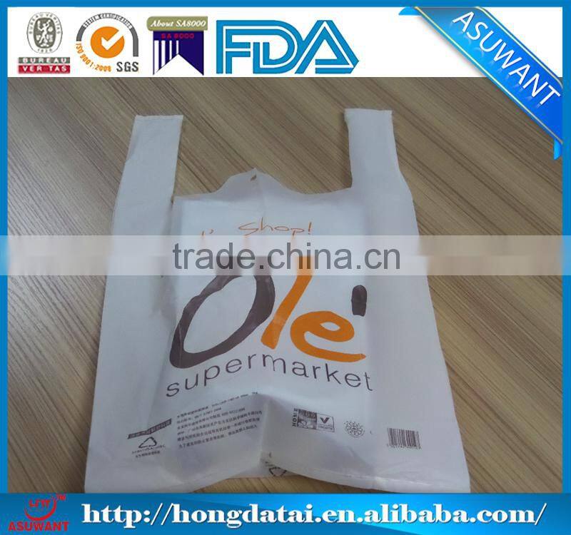 Custom printing biodegradable bags for super market
