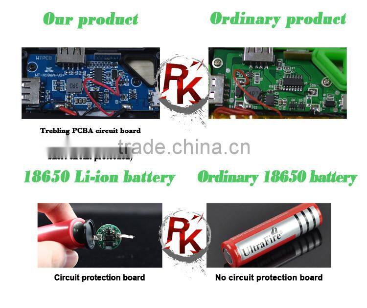 2016 new technology unique hip flask power bank 10800mah with unique PU leather products to sell