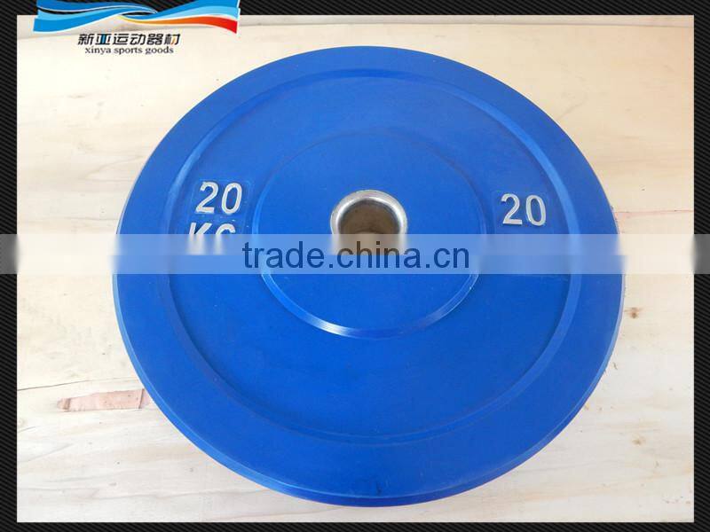 2015 NEW High Quality Colored Olympic Bumper Plates Crossfit Olympic Weight Plate s Bumper Plates Solid Bumper Plates ,Odorless