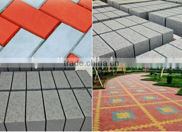 fully automatic multi-function concrete block machine, brick production process