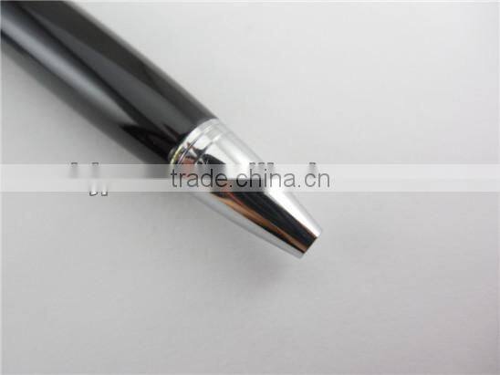 Promotional Cute Small Black Ball Pen Mini Flat Pen