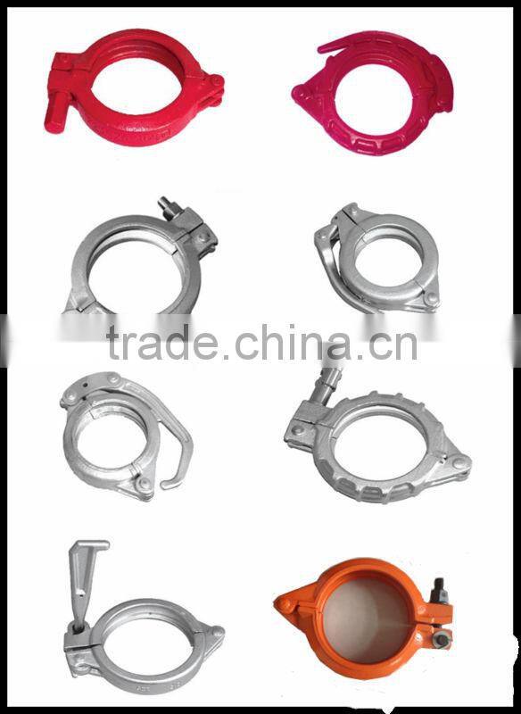 2"--6" HD Wire braided rubber hose For Concrete Pump, Connect Forging End