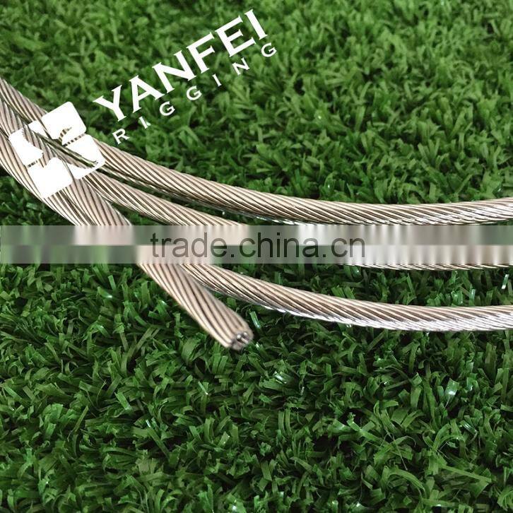 6x19 galvanized steel wire rope