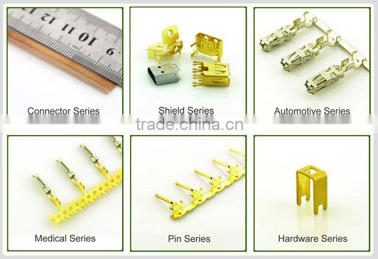 0.1mm thickness small sheet steel metal stamping parts