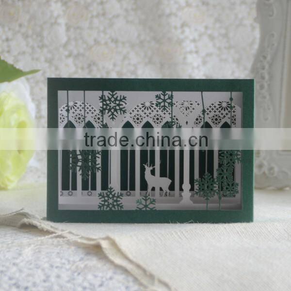 Pop up card happy new year greeting cards seasons greeting 3D pop up card