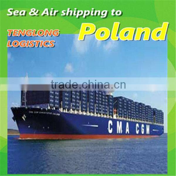 international express shipping to Warsaw (WAW) / Katowice (KTW) of Poland from Shenzhen Hongkong Guangzhou