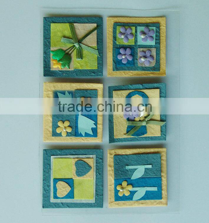 Wenzhou Factory Cute Cartoon 3D PVC Puffy Sticker