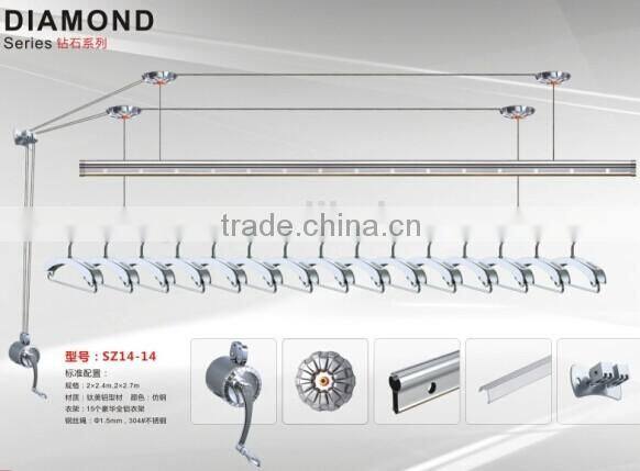 Lifting clothes hanger cloth drying rack supplied by big factory in China supplier