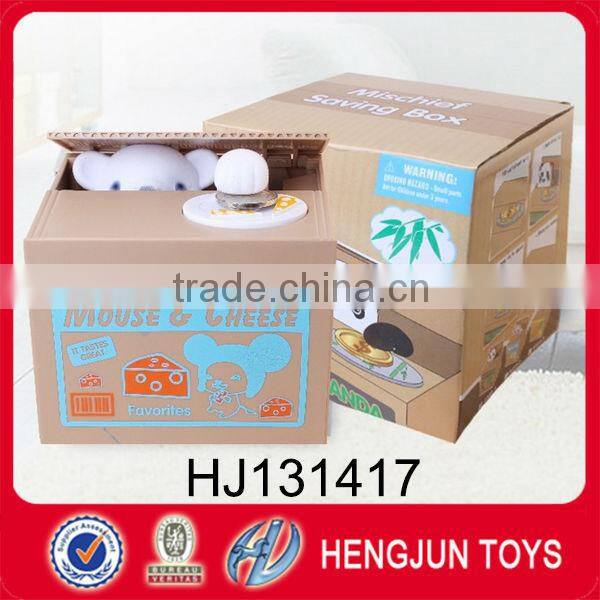 2015 hot selling monkeys stealing money piggy bank toy