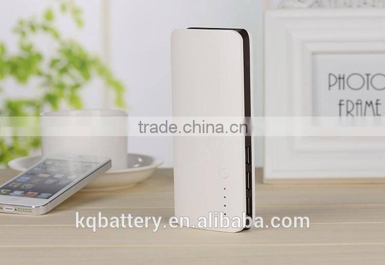 trendy portable charger power bank 10000mah external battery charger