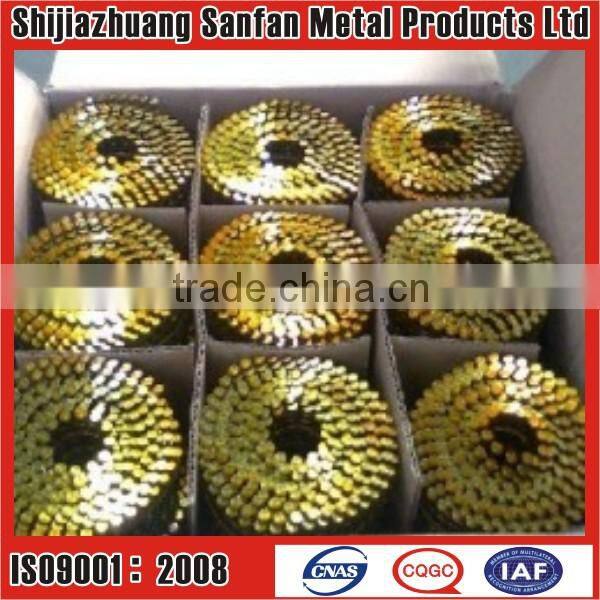 pallet screw coil nail