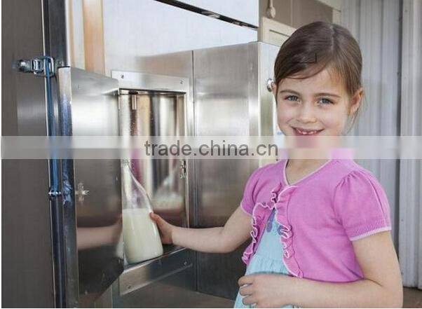 Factory prices Coin, Bill, IC card operated fresh milk vending machines for sale automatically