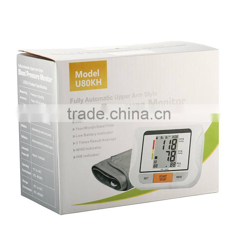 Automatic Digital free Arm Blood Pressure Monitor, portable blood pressure monitor sphygmomanometers