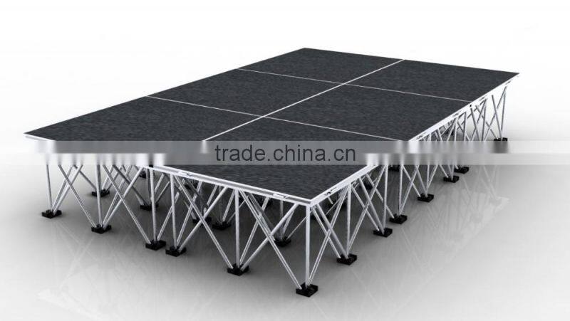 build portable stage making portable stage