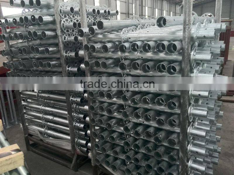 Supply ringlock scaffolding standard/ledger/brace/base jack