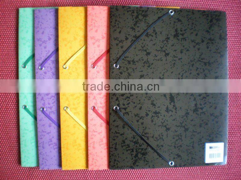 PP file folder with elastic band