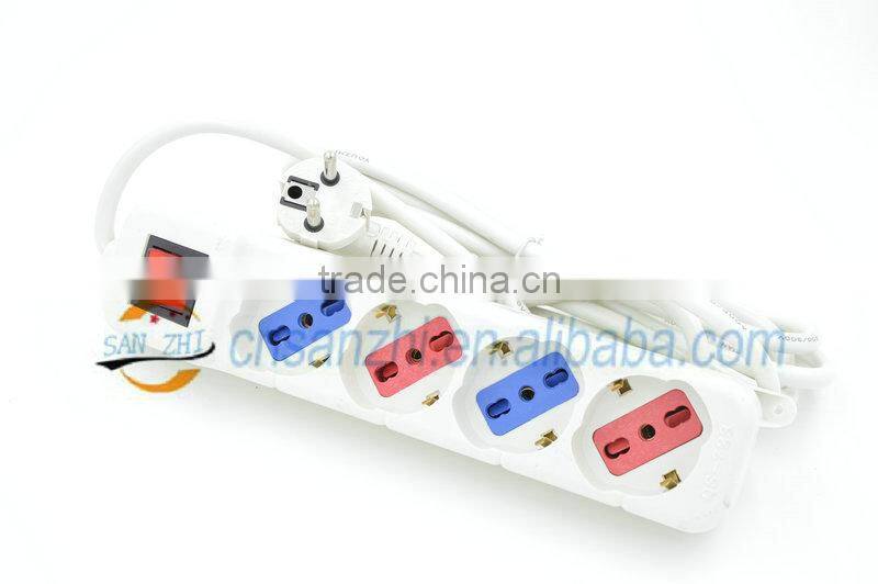 Alibaba express Italy 4 gang extension socket reefer container electrical plug socket