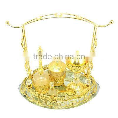 2014 Glass Incense Oil Burner sets with perfume bottle T059