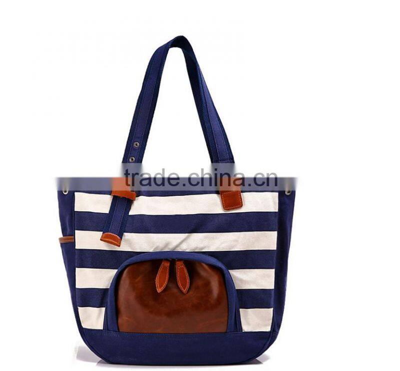 Hot sale high quality cheap fashion tote bag cotton canvas GW794