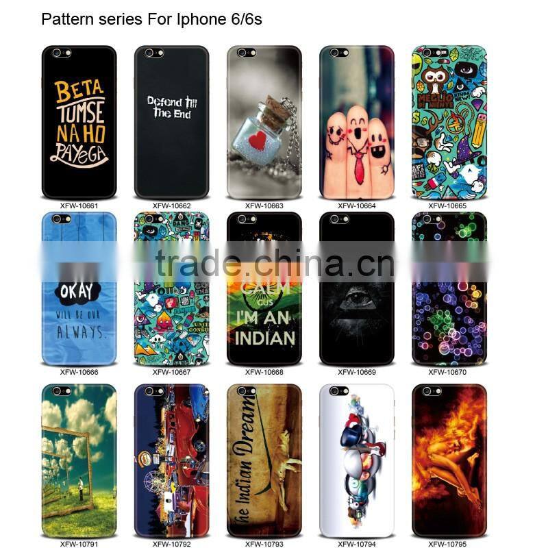 PC hard Cover / Soft TPU Cover Full coverage edges OEM print pattern phone cases for smart phone