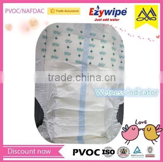 New cloth-like back sheet adult diaper, velcro soft fabric adult nappies, disposable adult diaper