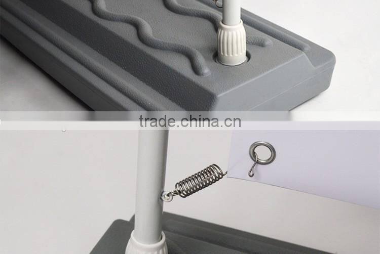 outdoor water Injection base door type display hanging Stand