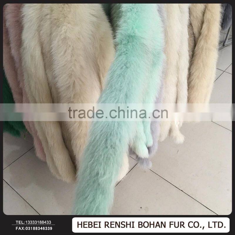 Real Fur Trim / Wholesale Fox Fur Trim /Detachable Fox Fur Collar