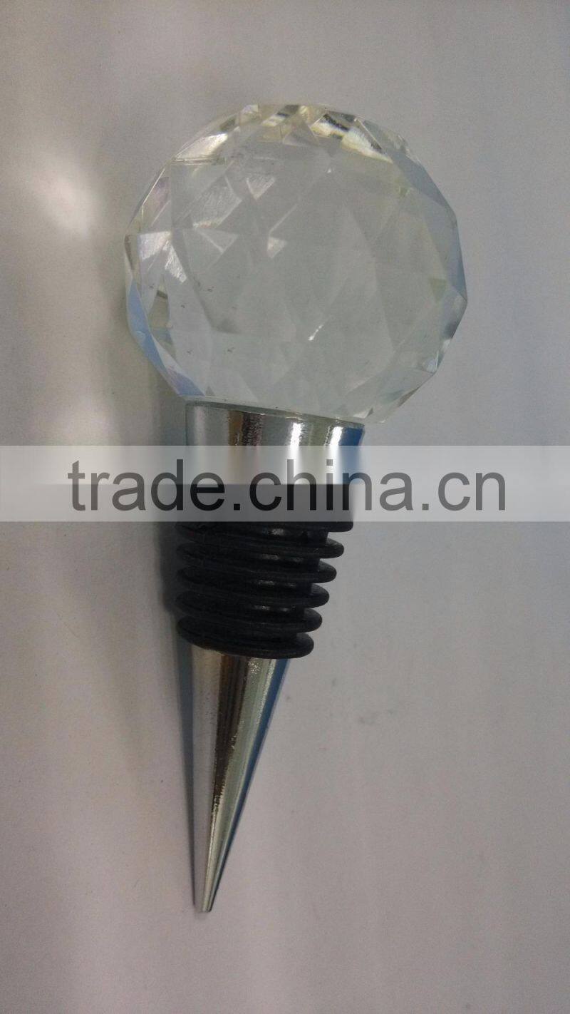 cheap letter cutting 25th aniversary wedding wine bottle stopper